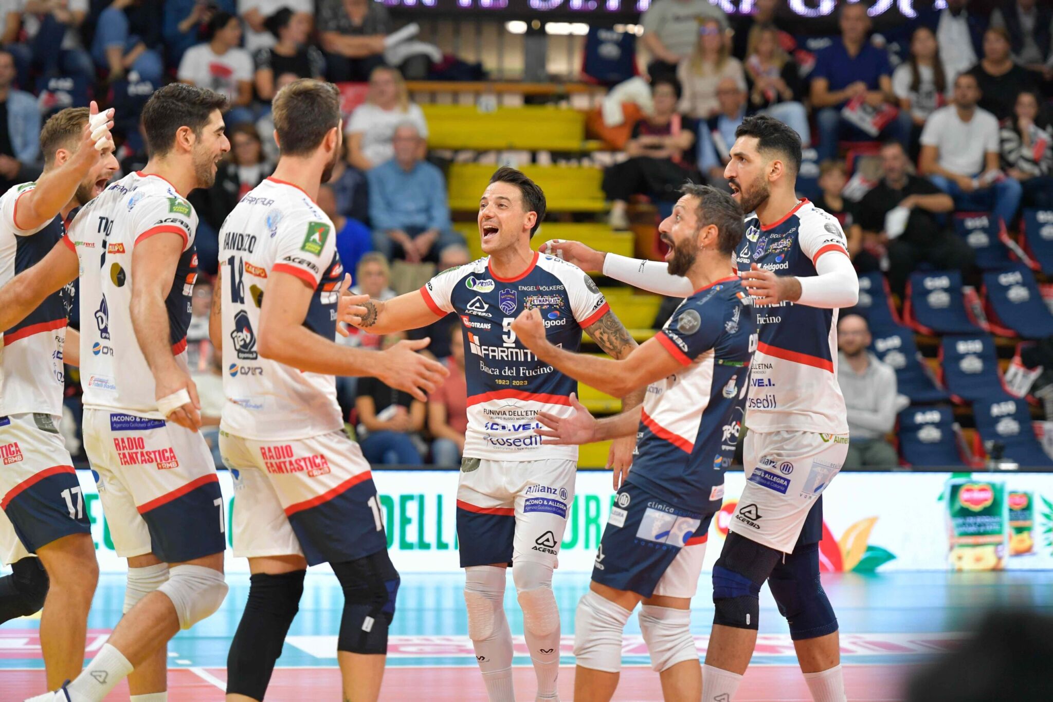 Farmitalia Saturnia – I biancoblu sconfitti 3-0 dalla corazzata Sir Susa Vim Perugia