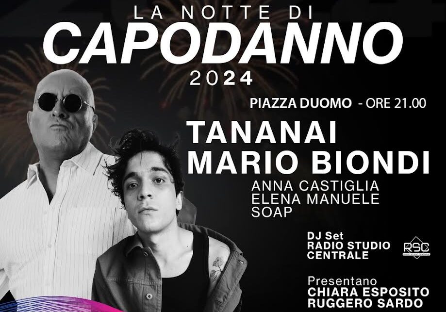 Christmas Catania Fest, a fine anno concerto con Mario Biondi, Tananai e Anna Castiglia
