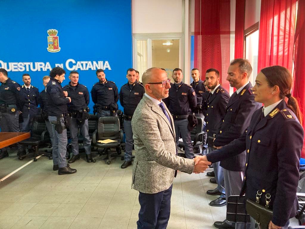 Questura di Catania, arrivano 33 nuovi agenti