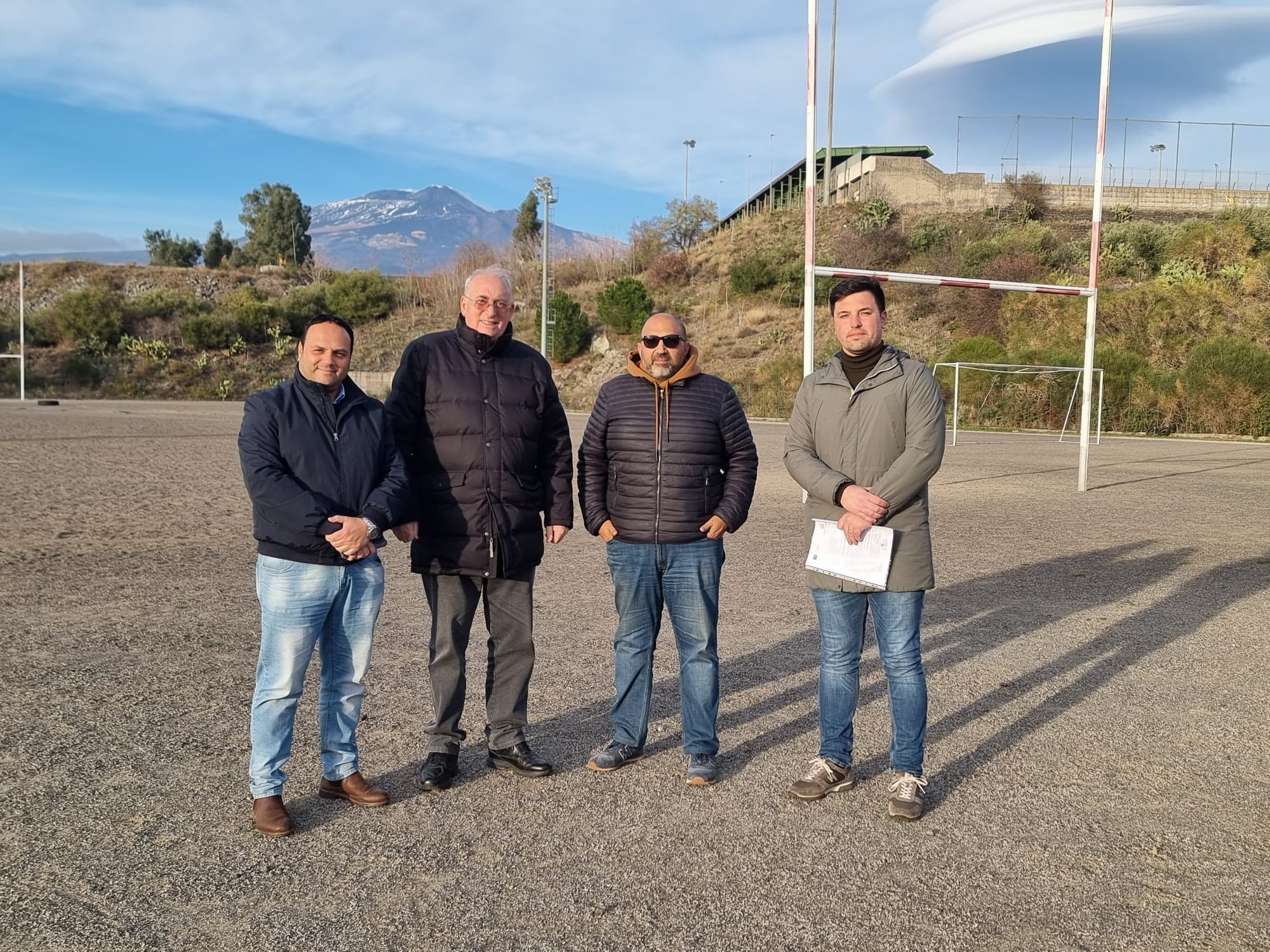 Belpasso, Caputo consegna i lavori per la riqualificazione del campo da rugby