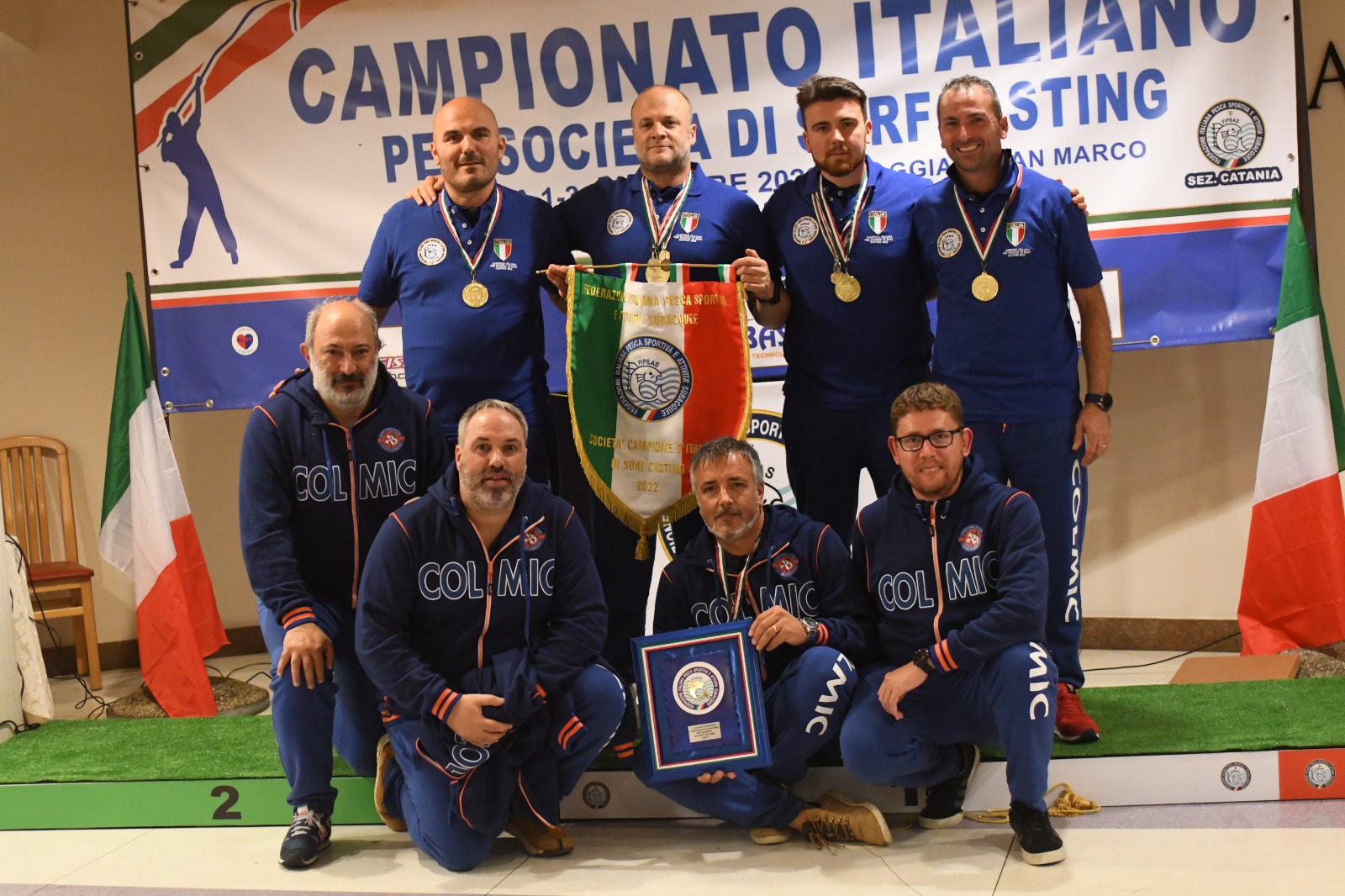 Pesca sportiva, concluso il Campionato Italiano per Società di Surf Casting Elitè