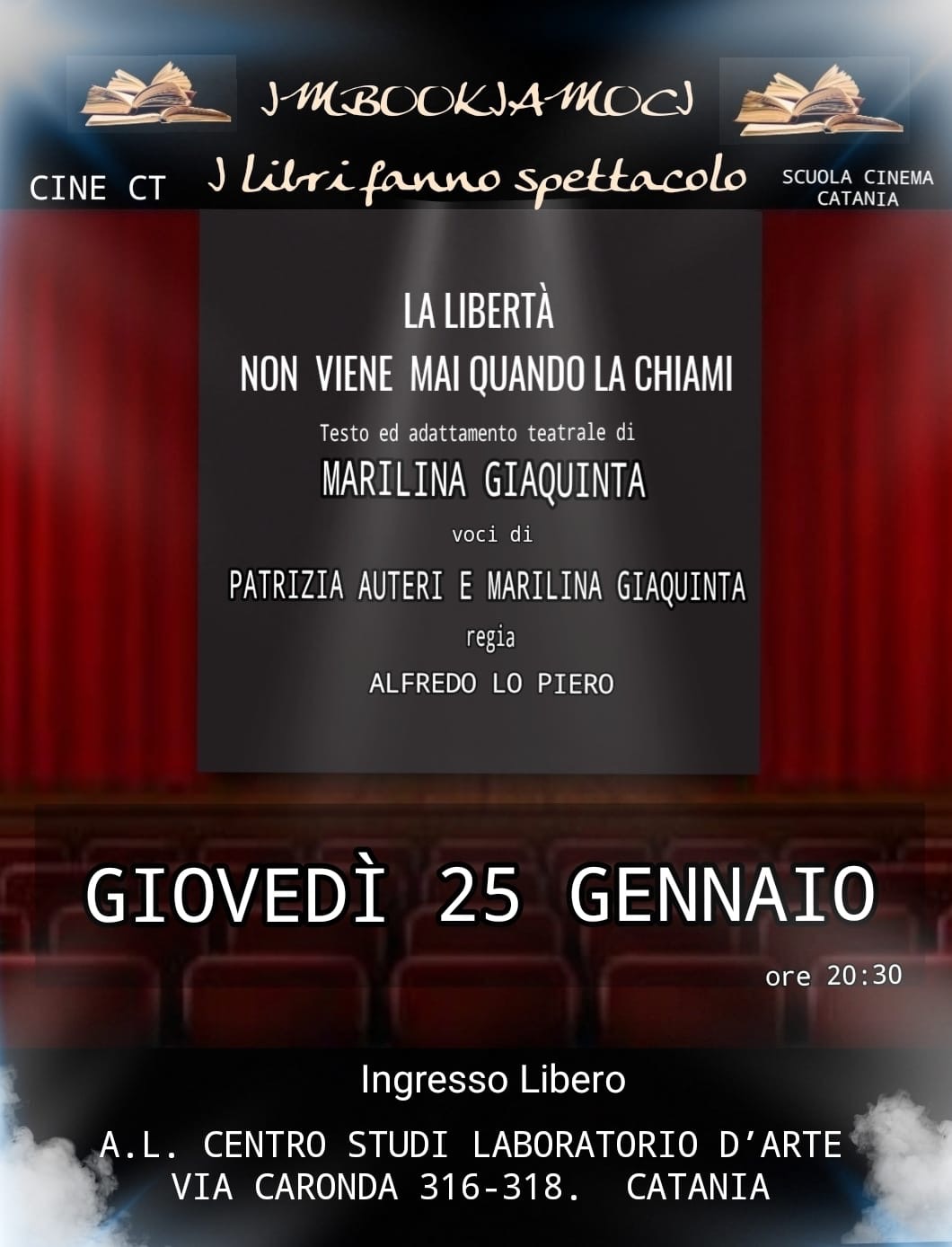 Catania, “ImBOOKiamoci”, la Rassegna del giovedì