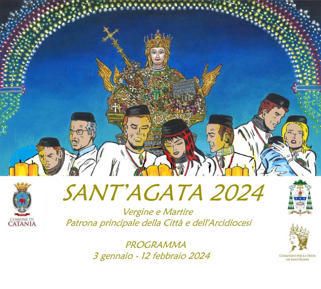 Sant’Agata, mercoledì esposizione delle opere di Umberto Gagliano sulla festa della Patrona 