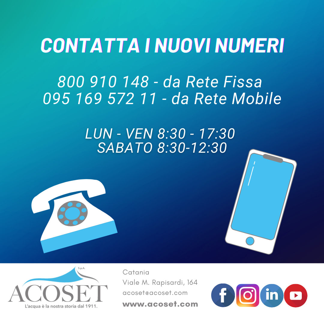Acoset il nuovo servizio call center