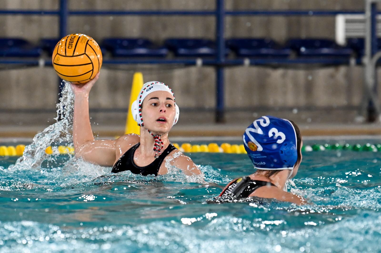 Aurora-Longo-in-azione-Ekipe-Orizzonte Pallanuoto Femminile Serie A1: domani Bogliasco 1951 – Equipe Orizzonte