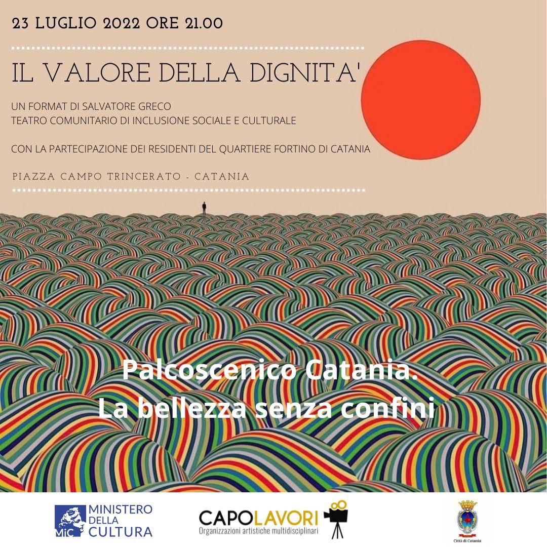 Catania-summer-Fest-2022 Summer Fest 2022, “Palcoscenico Catania” debutta in piazza Campo Trincerato con il teatro comunitario