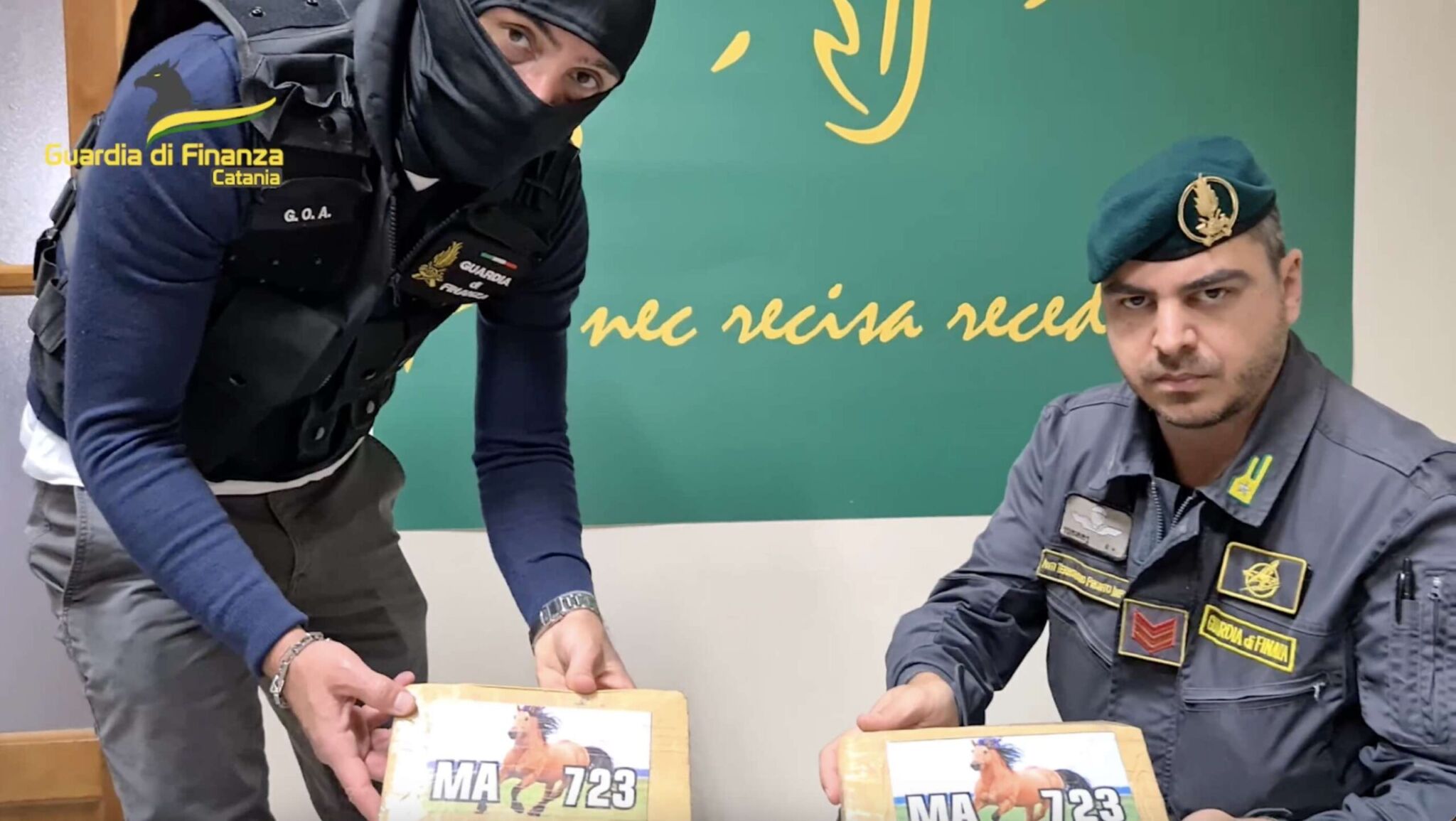 Guardia di Finanza sequestra 45 chili di cocaina
