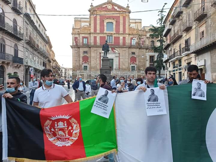 A Caltanissetta grande partecipazione al presidio per chiedere verità e giustizia per Adnan Siddique