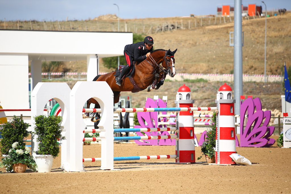 Emanuele_Gaudiano_salto Ambelia: il palmares dei Carabinieri al Gran Premio Coppa degli Assi -FOTO