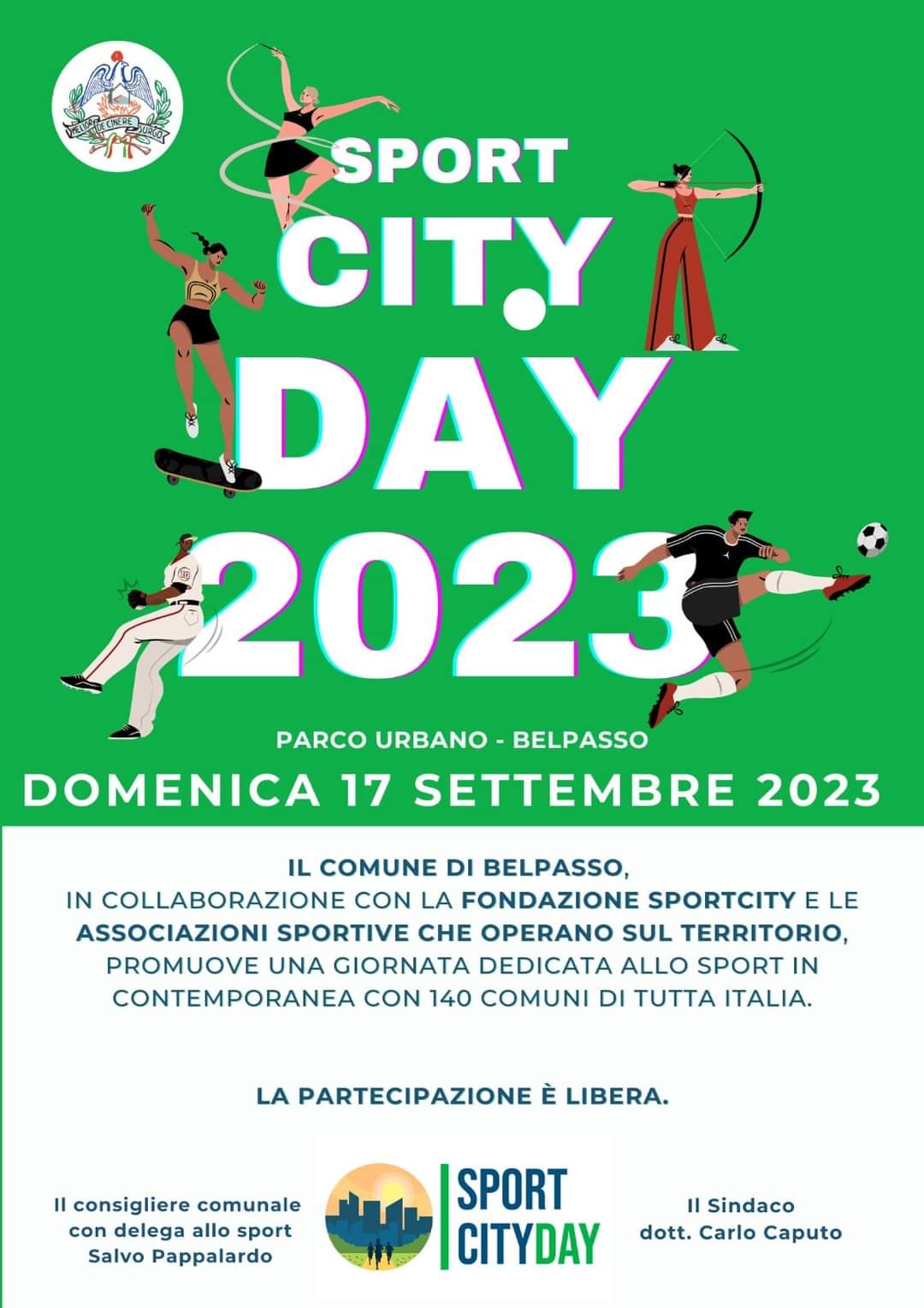 Belpasso, domenica “Sportcity Day” al Parco Urbano
