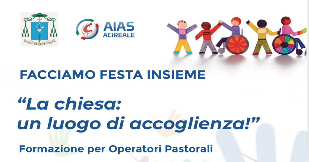 Facebook_copertina_Ufficio-Catechistico-e-Pastorale-Giovanile-2023 Aci Catena, messa inclusiva presieduta dal Vescovo Raspanti