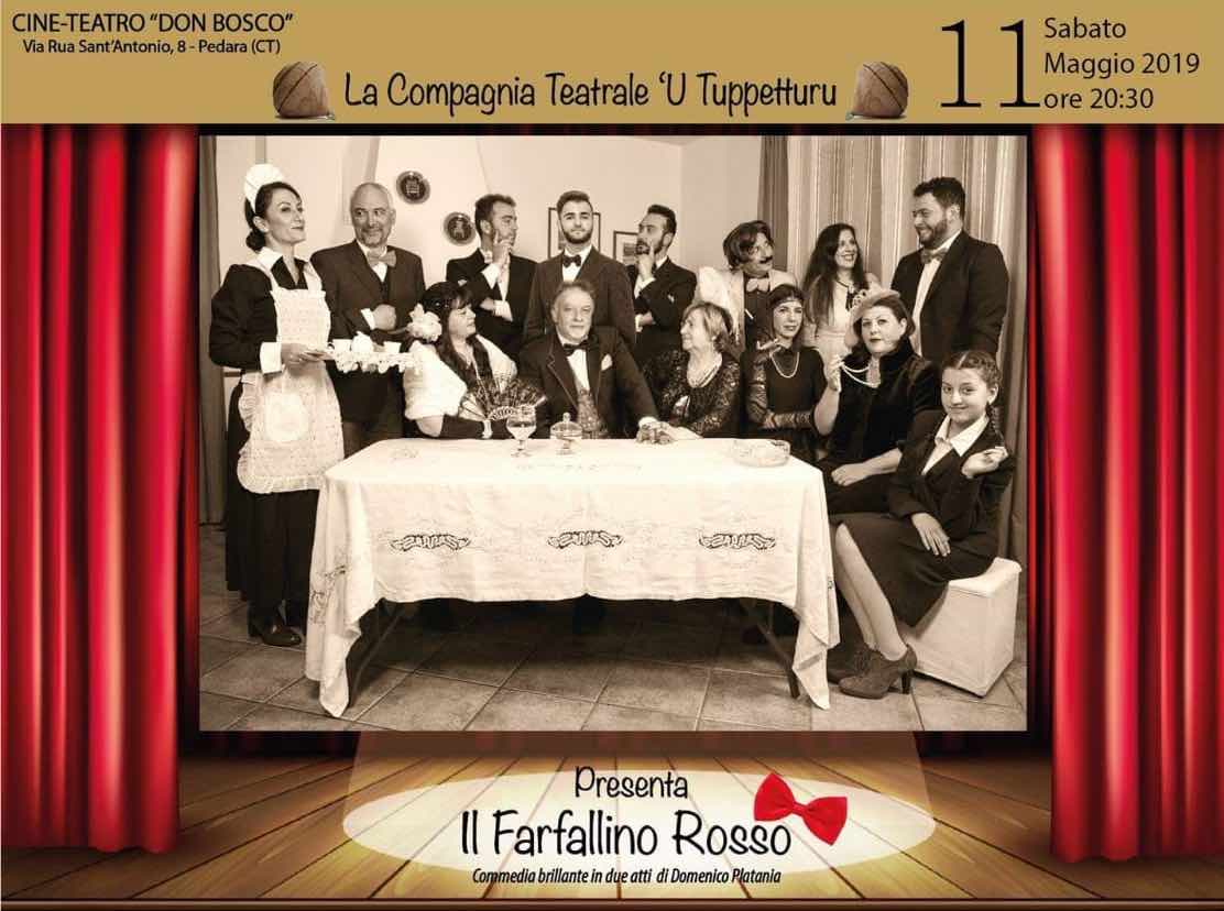 Farfallino-rosso-Pedara_4 Pedara (Ct), sabato al Don Bosco va in scena “Il Farfallino Rosso”