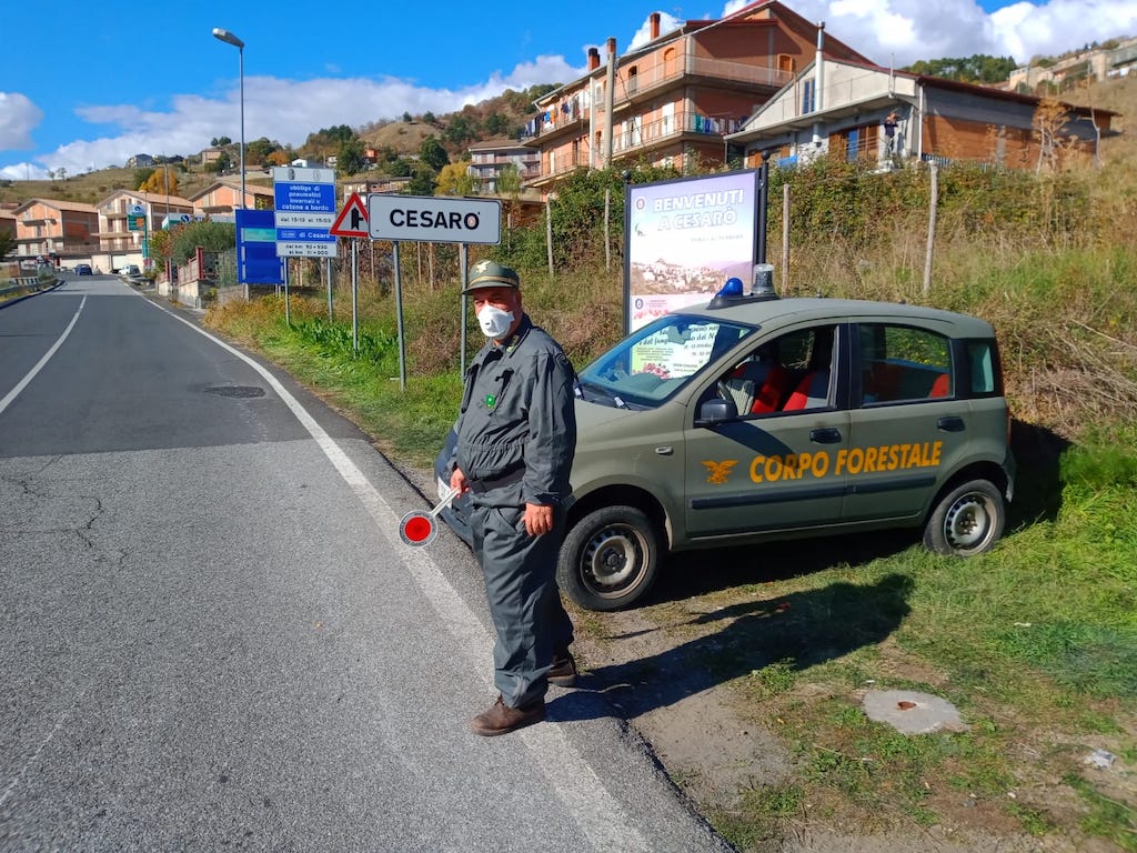 Nebrodi, “pensionati” del Corpo Forestale in prima linea nel contrasto al Covid