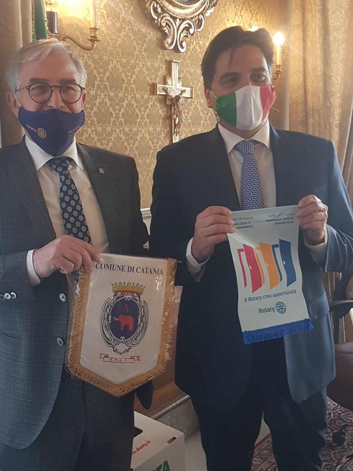 Il Rotary ribadisce il suo impegno nei confronti di Catania al sindaco Pogliese