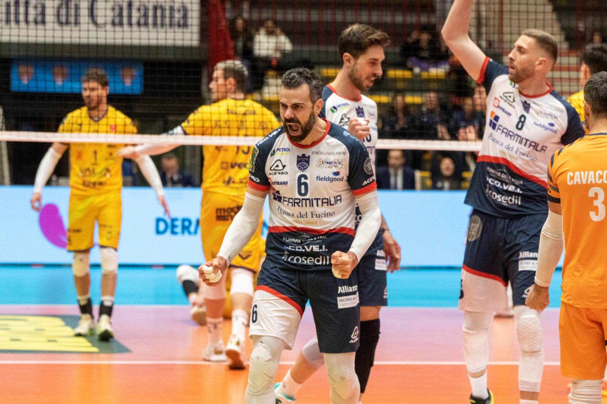 PalaCatania vicino al sold out per la prima di ritorno contro Sir Susa Vim Perugia