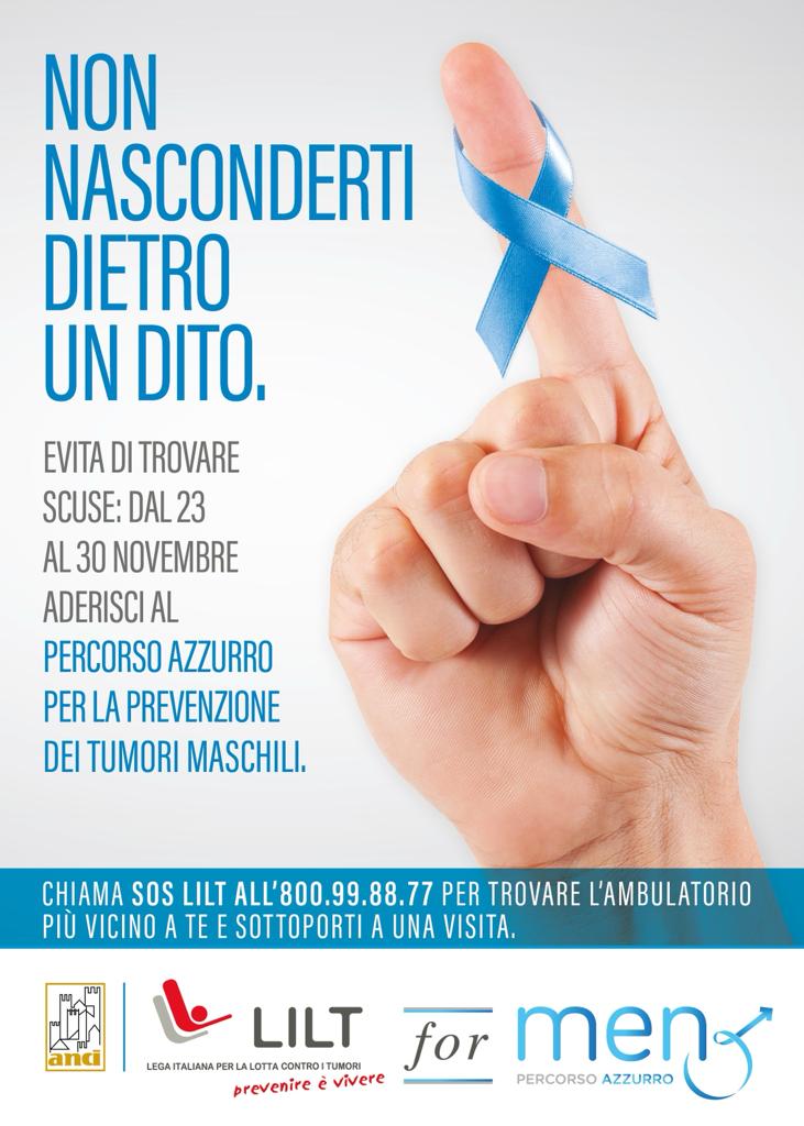 “Lilt for men” Catania: prevenzione tumori maschili