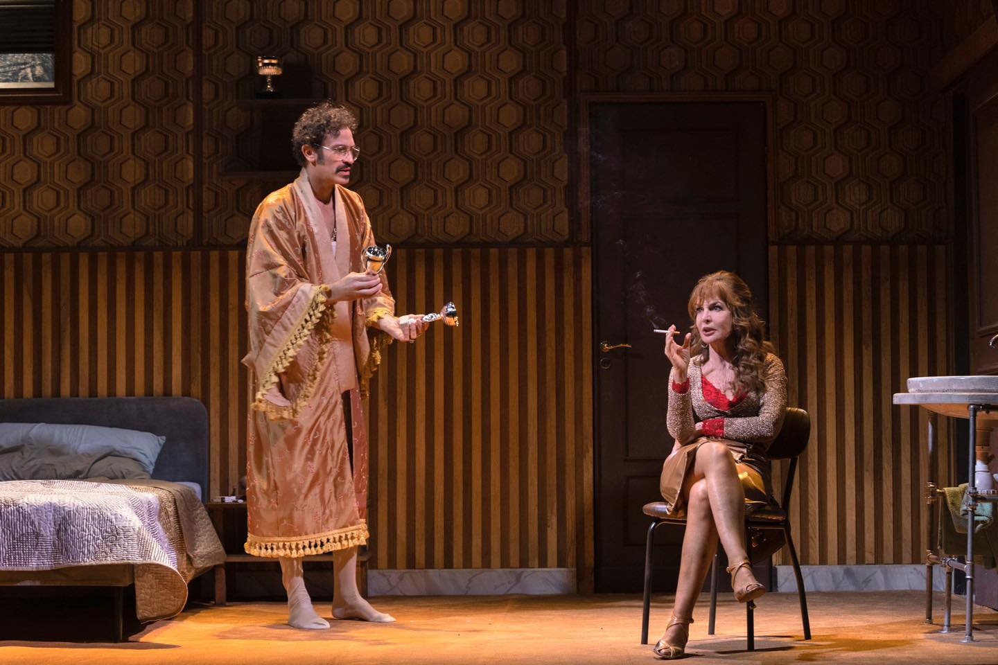 LSDM Teatro ABC, in scena dal 4 marzo “La signora del martedì” con Giuliana De Sio e Alessandro Haber