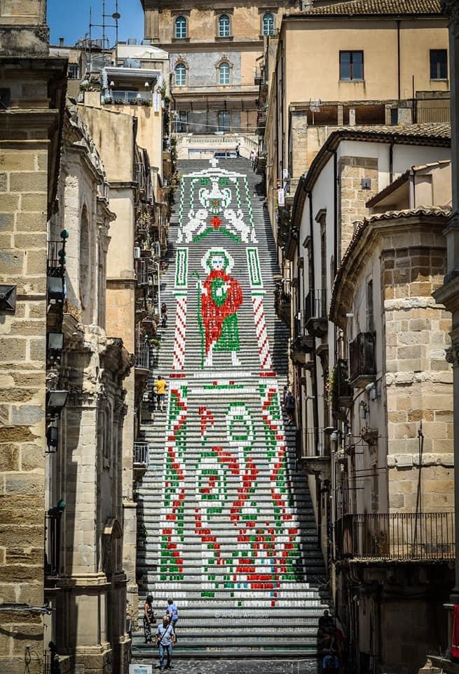 Caltagirone, la “Scala illuminata” in diretta streaming alle 21.00