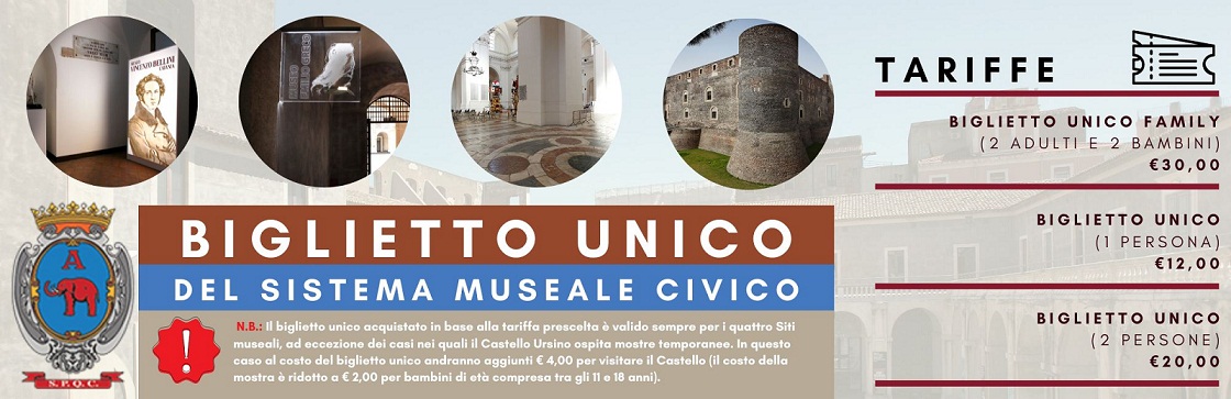 Cultura a Catania, un biglietto unico per i siti museali del Comune
