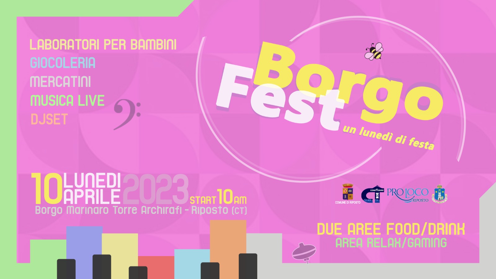 Locandina-Borgo-Fest Lunedì di Pasquetta torna il Borgo Fest a Torre Archirafi