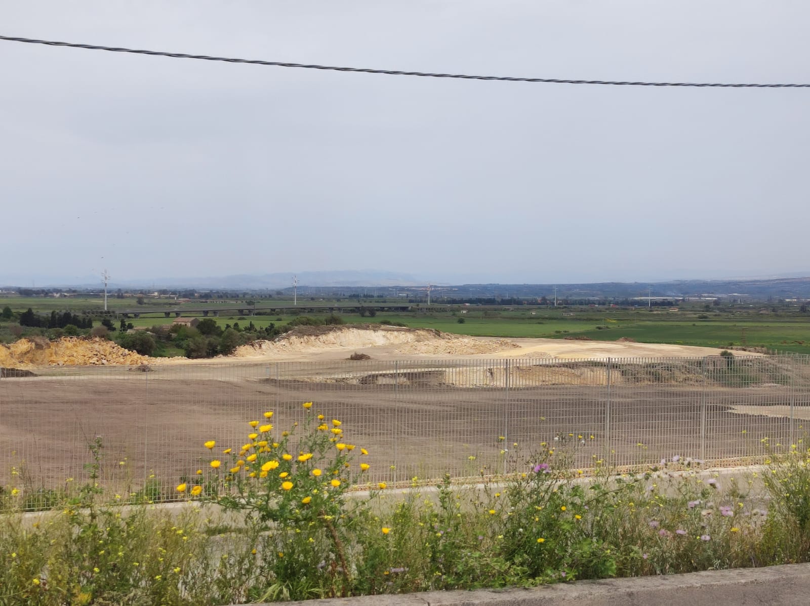 Masseria-Primosole Masseria Primosole: SiciliAntica inoltra esposto sugli sbancamenti