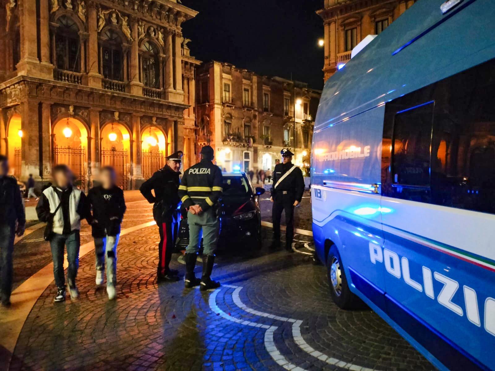 Catania, “Natale in sicurezza” con i controlli delle forze di polizia