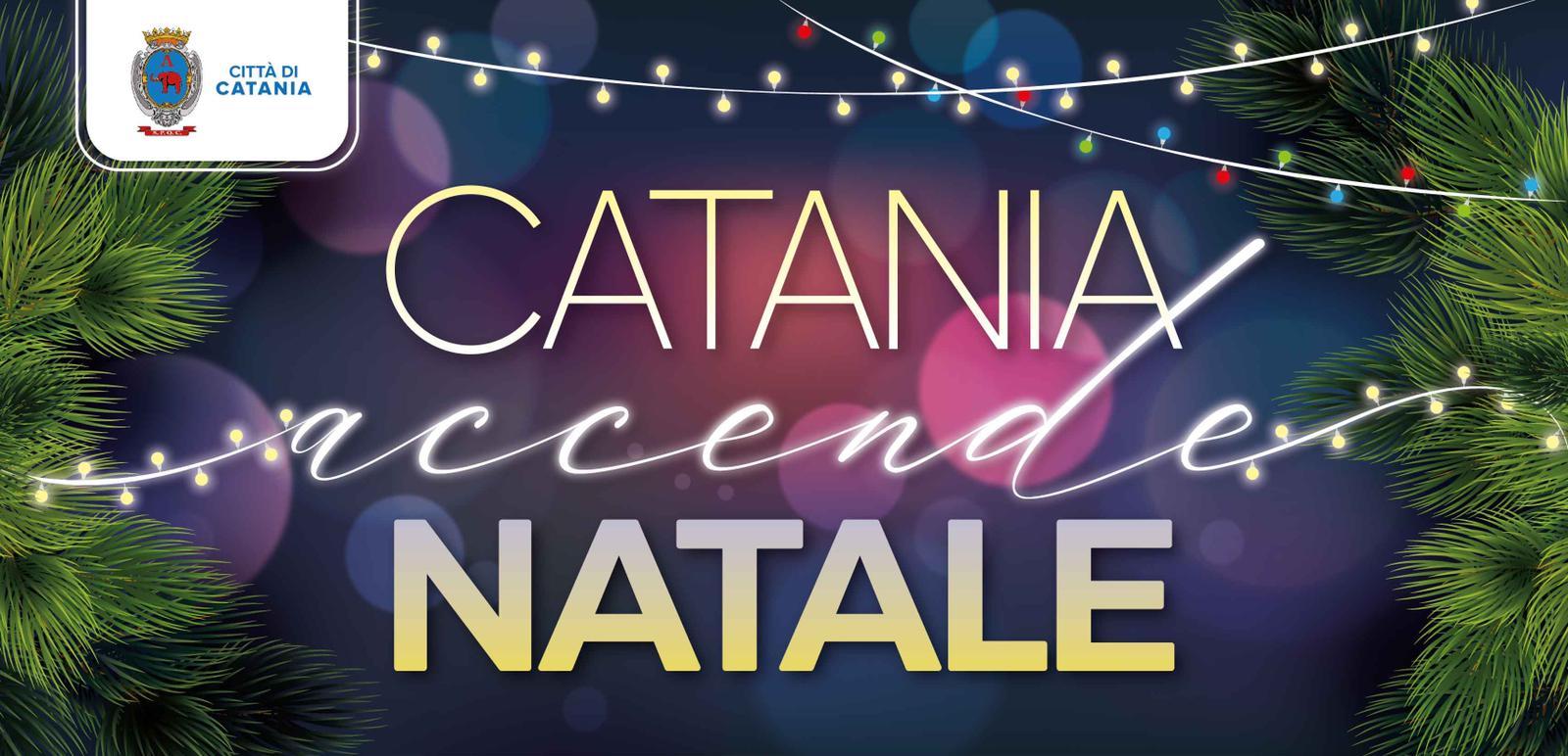 Natale-Catania Oggi pomeriggio alle 17,00 “Catania accende il Natale” in piazza Università