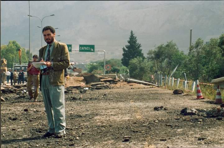 Orazio-Vasta 23 maggio 1992, ore 18 circa, l’INGV registrava un terremoto del 3° grado a Capaci