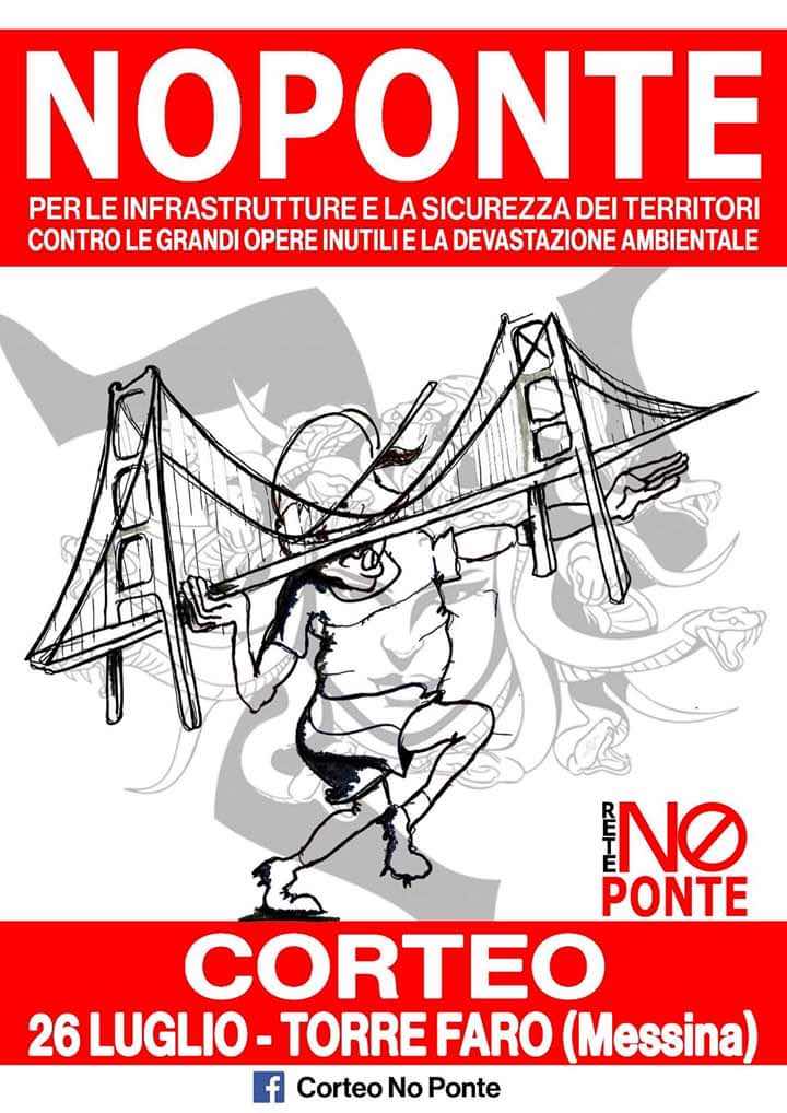 Ancora ponte sullo stretto? Usb: “Sarà resistenza”