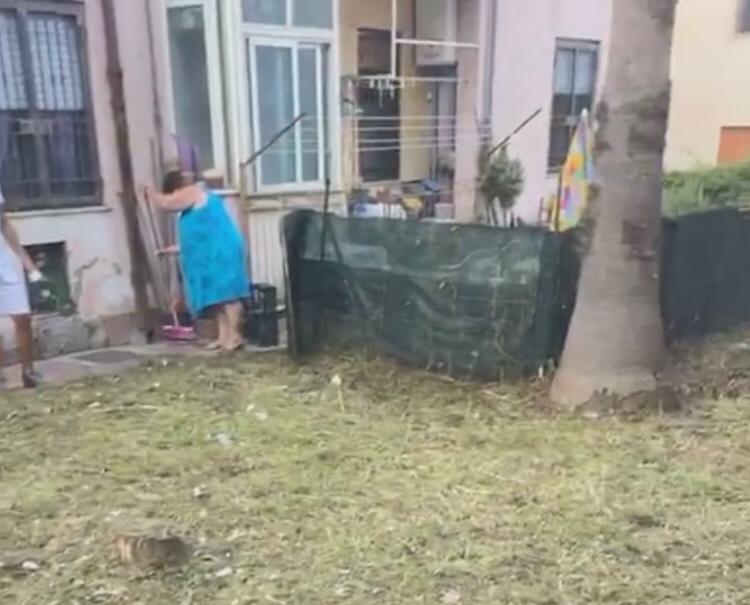 Pulizia-Giarre Giarre, i volontari della Lega ripuliscono il quartiere Satellite -VIDEO