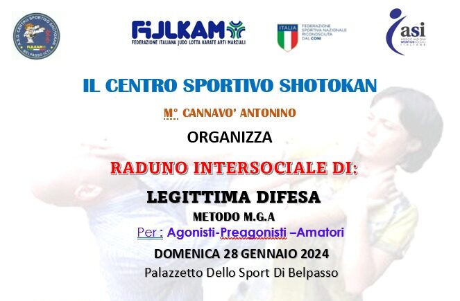 Belpasso, domenica il Raduno intersociale di legittima difesa del centro sportivo Shotokan