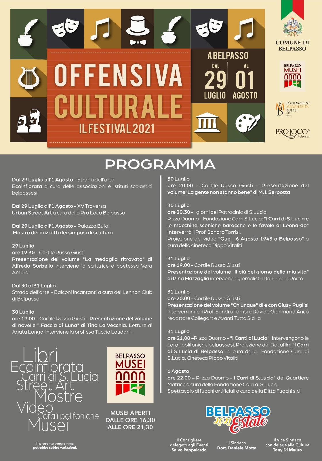 SAVE_20210727_131857 Belpasso, dal 29 luglio ritorna l’Offensiva Culturale