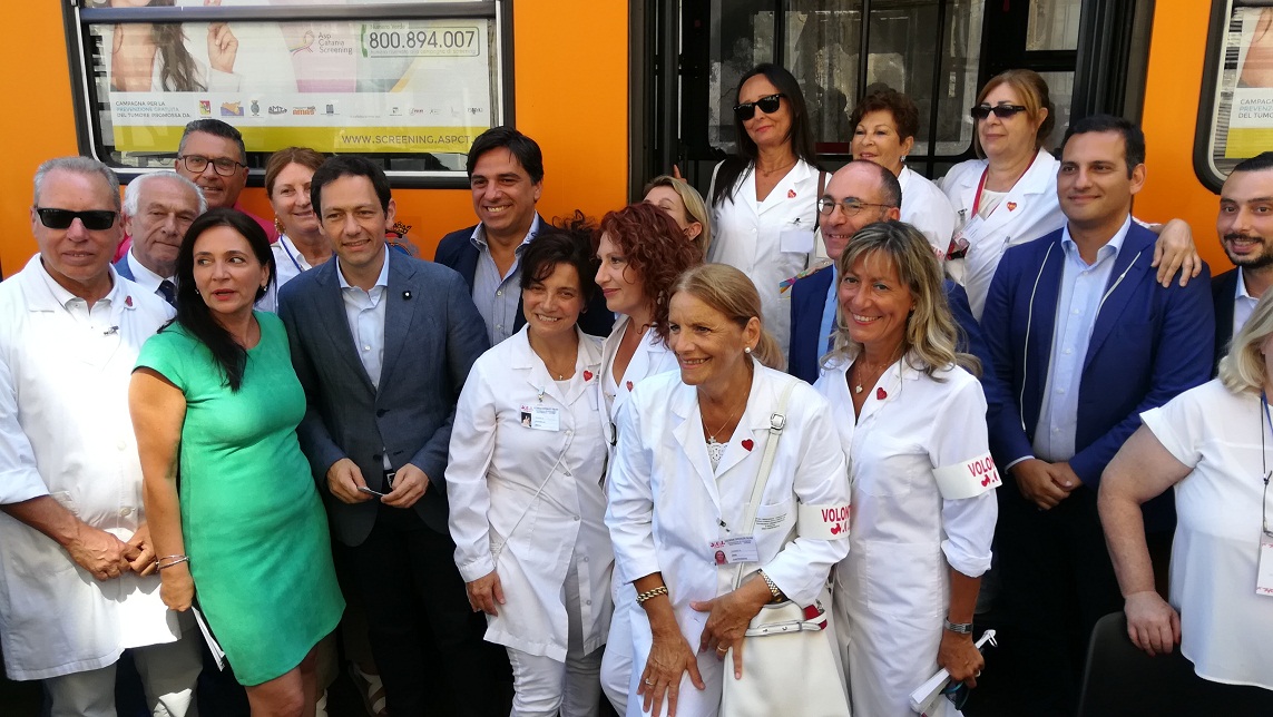 Salute, Pogliese e Razza presentano la campagna di screening “Io prenoto sull’autobus”