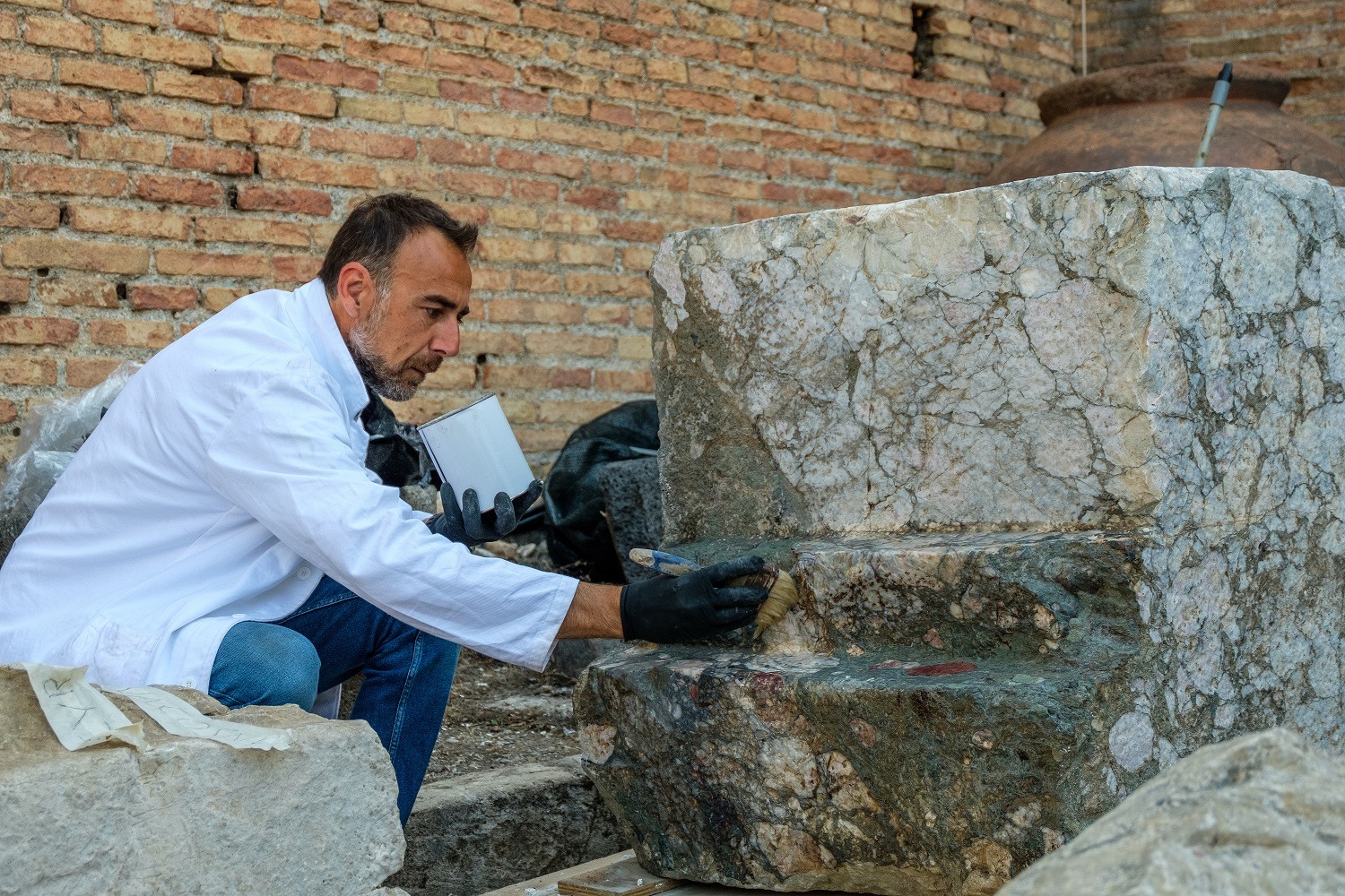 Tao-mostra-palinsesti-Cantiere-di-restauro Cultura, a Taormina la mostra “Palinsesti, il Teatro antico dalla storia al mito”