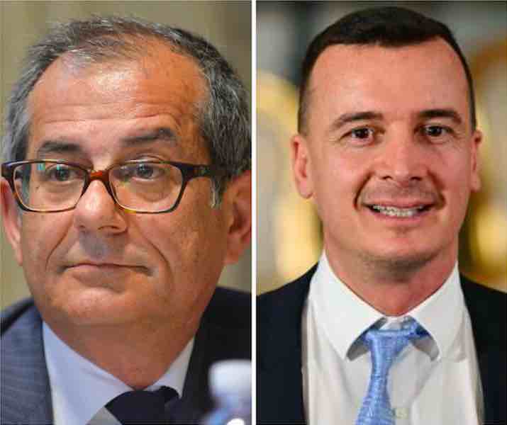 Tria-contro-Casalino-sullaudio-del-Mef Scontro Tria M5S sull’audio Casalino contro i burocrati del Mef