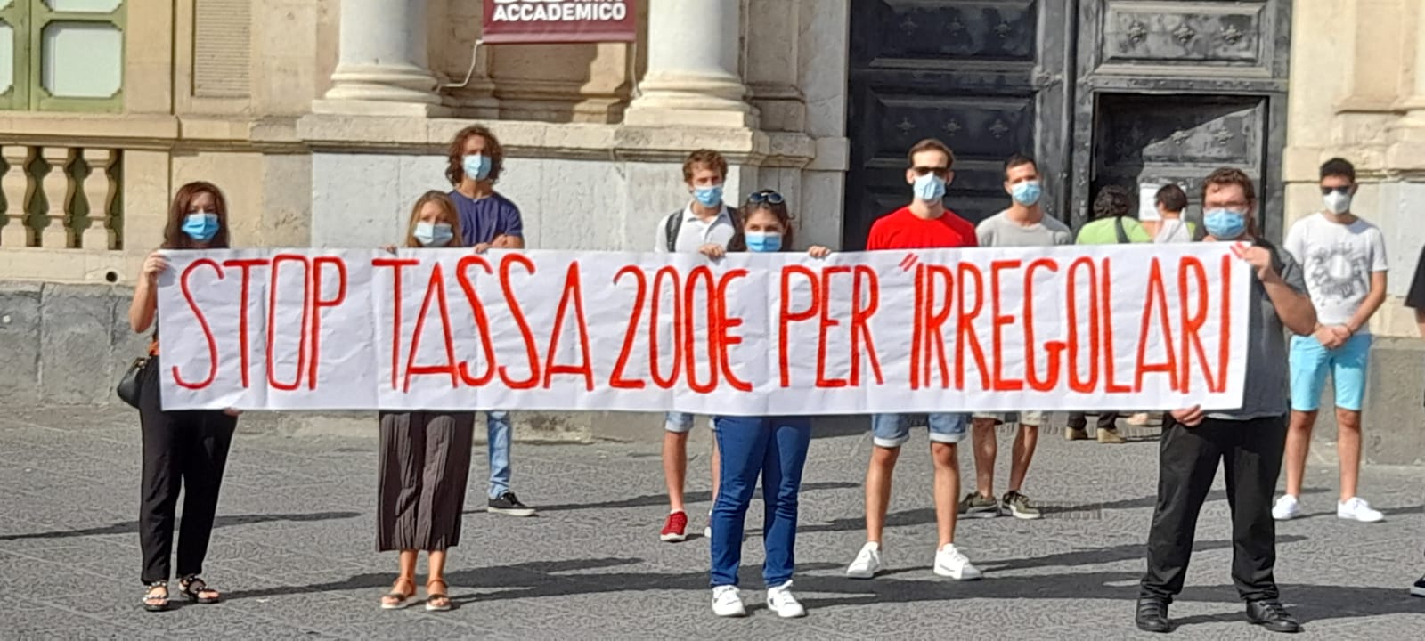 Universita-Catania Oggi protesta tassa studenti irregolari, il Rettore: “Contributo stabilito per legge”