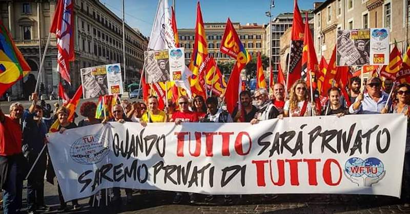 Usb Agrigento. Pesante minaccia mafiosa ad Aldo Mucci, dirigente dell’USB