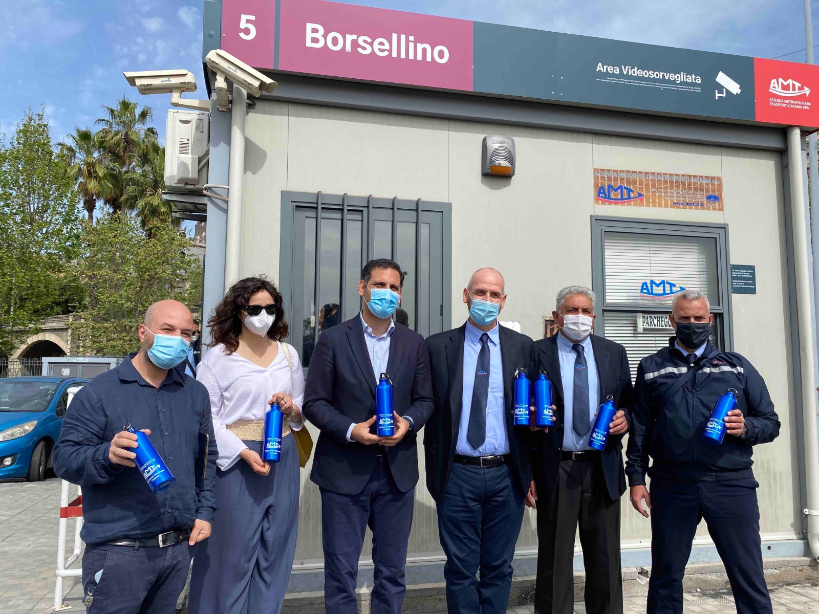 AMT, donate 1000 borracce ecologiche a dipendenti e abbonati