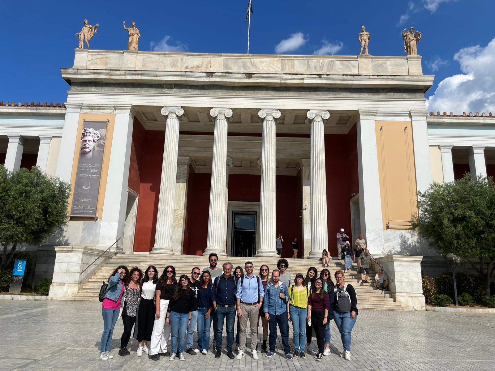 Archeologia, specializzandi Unict in visita nella capitale greca