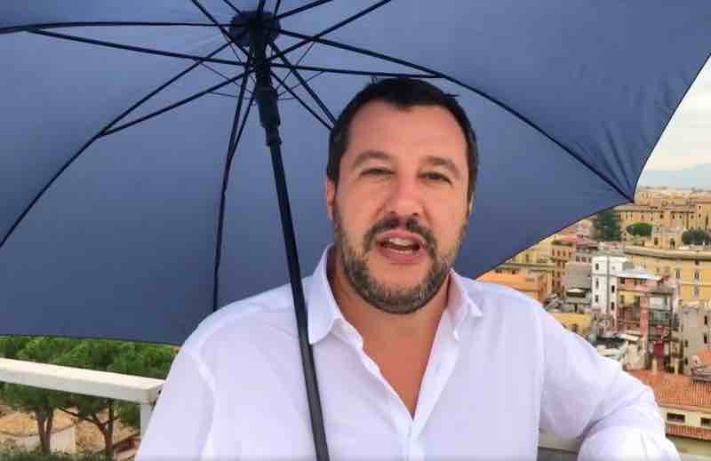 Salvini decreto sicurezza: “mafia fuori. Costi poliziotti stadio alle società”.