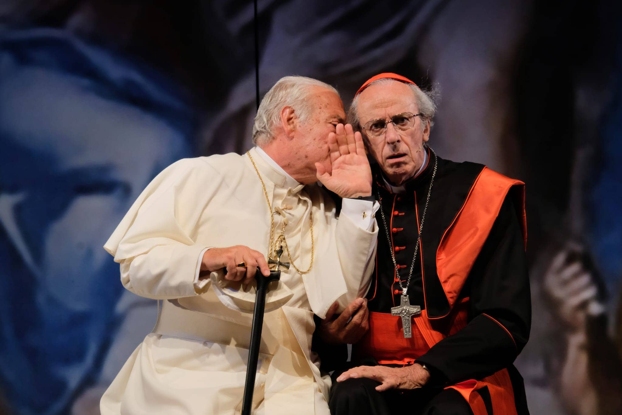 foto-I-due-Papi Al Teatro Vitaliano Brancati lo spettacolo “I due papi”