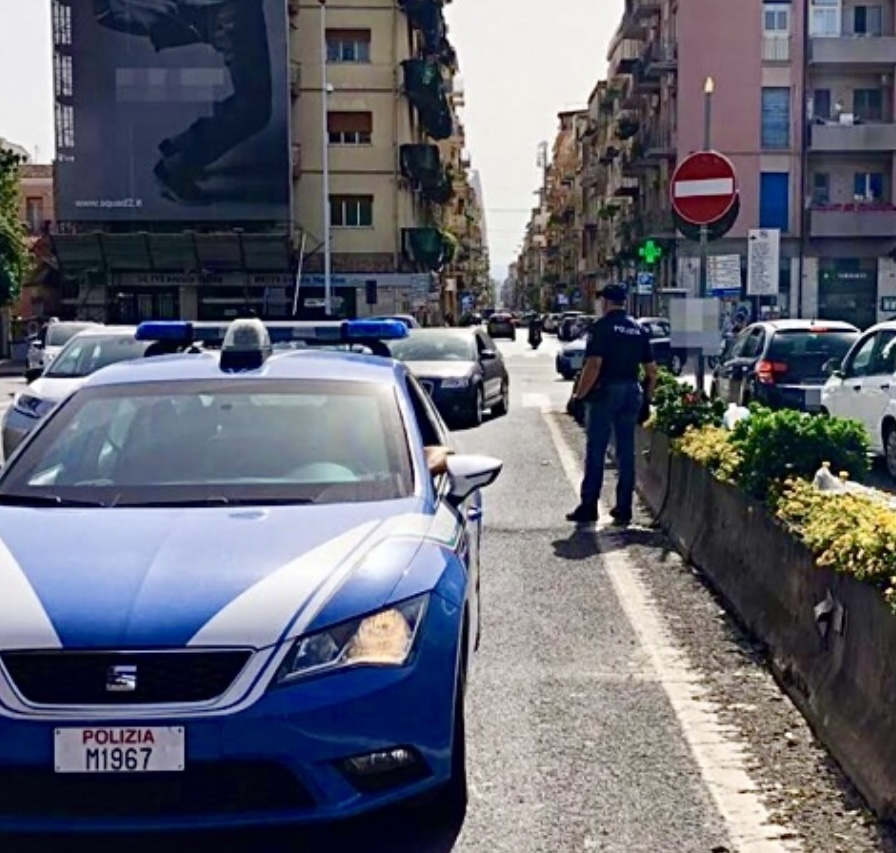 Via Vincenzo Giuffrida, denunciati due lavavetri