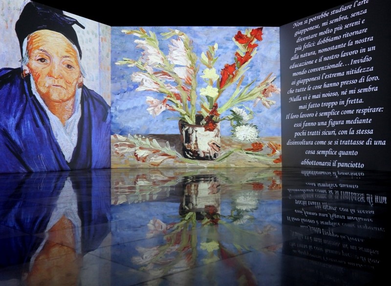 fotovangogh1 A Palermo un viaggio multimediale nella creatività di van Gogh
