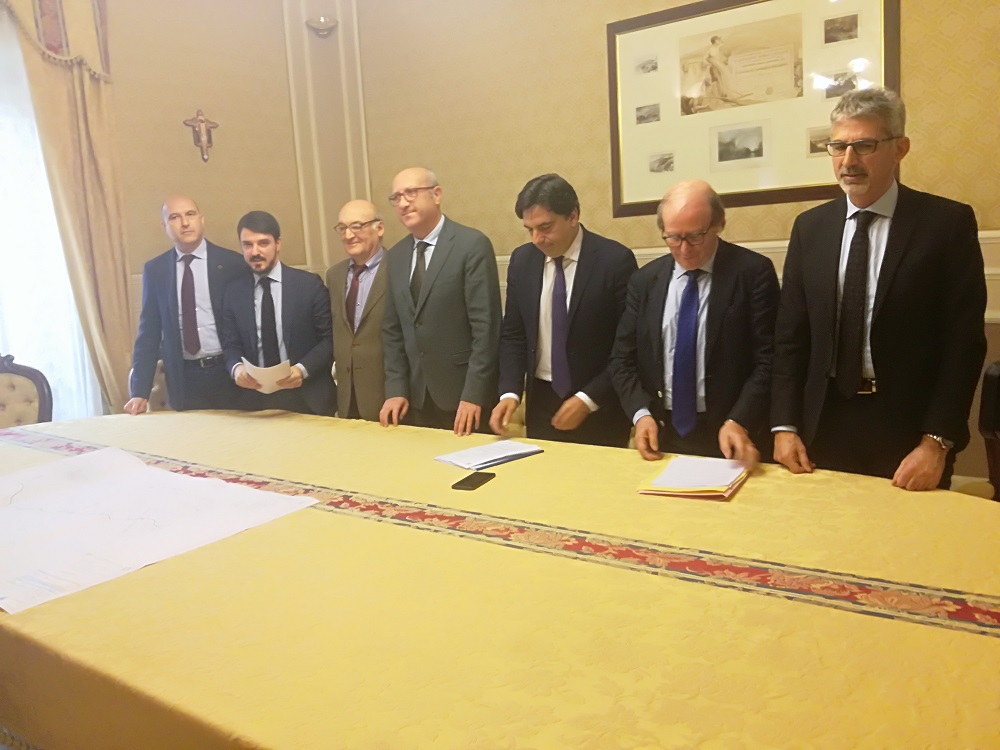 bty Catania, incontro tra sindaci a Palazzo Minotiri per l’avvio ai lavori dell’autostrada CT-RG