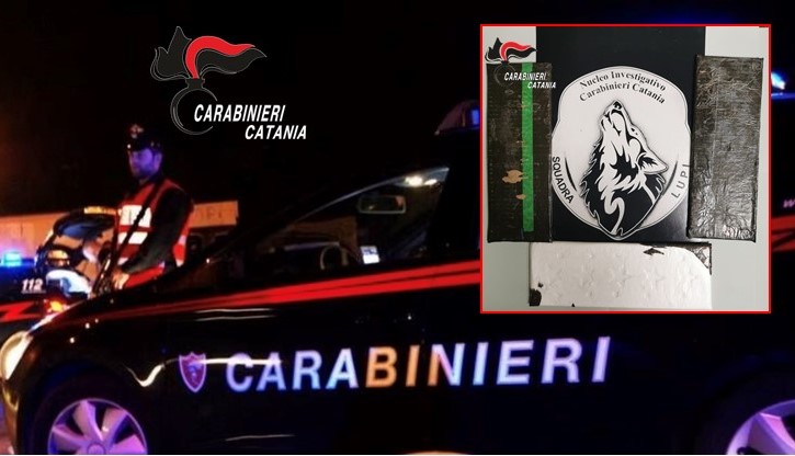 Librino, l’arrestato viaggiava con 1 kilo di cocaina
