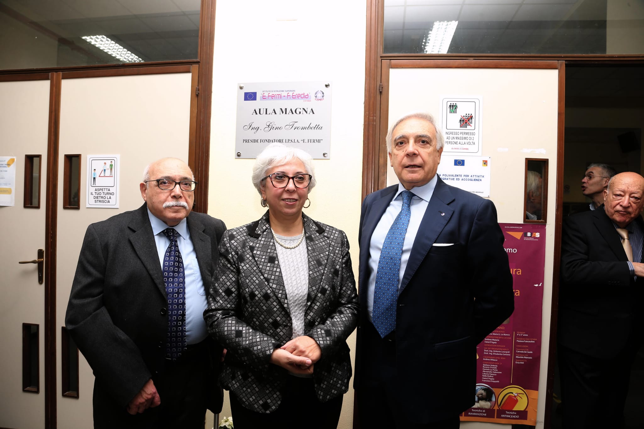 scuola-istituto-Fermi-Eredia-Catania-intitolazione-aula-3 Cerimonia intitolazione organizzata dall’istituto di istruzione superiore “E.Fermi-F.Eredia”di Catania