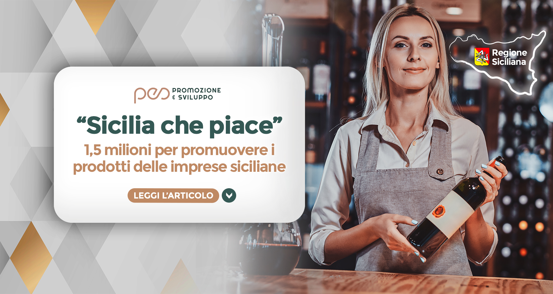 Bando per le imprese “Sicilia che piace”: approvato elenco delle istanze ammesse e finanziabili 