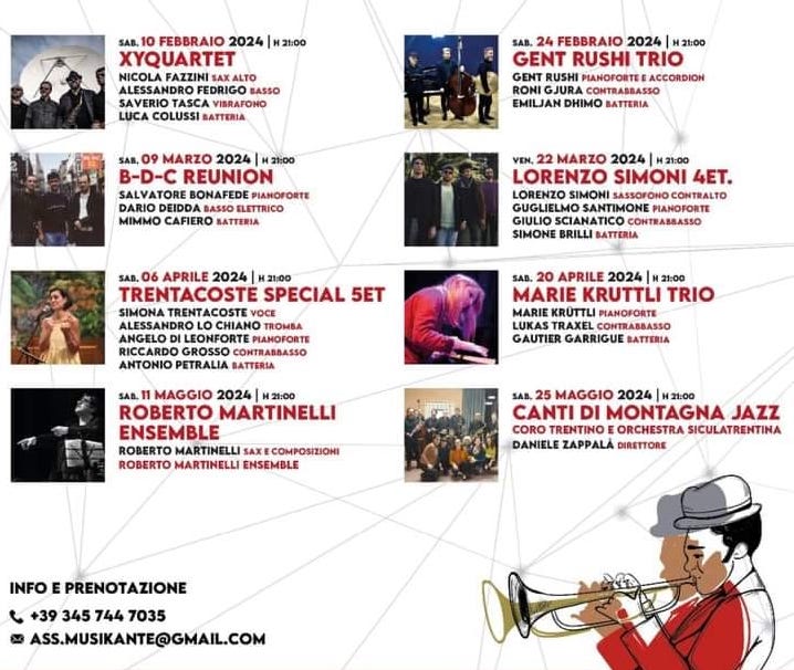 locandina_rassegna_jazz@theater Jazz@theater: al via domani 10 febbraio a Sant’Agata Li Battiati