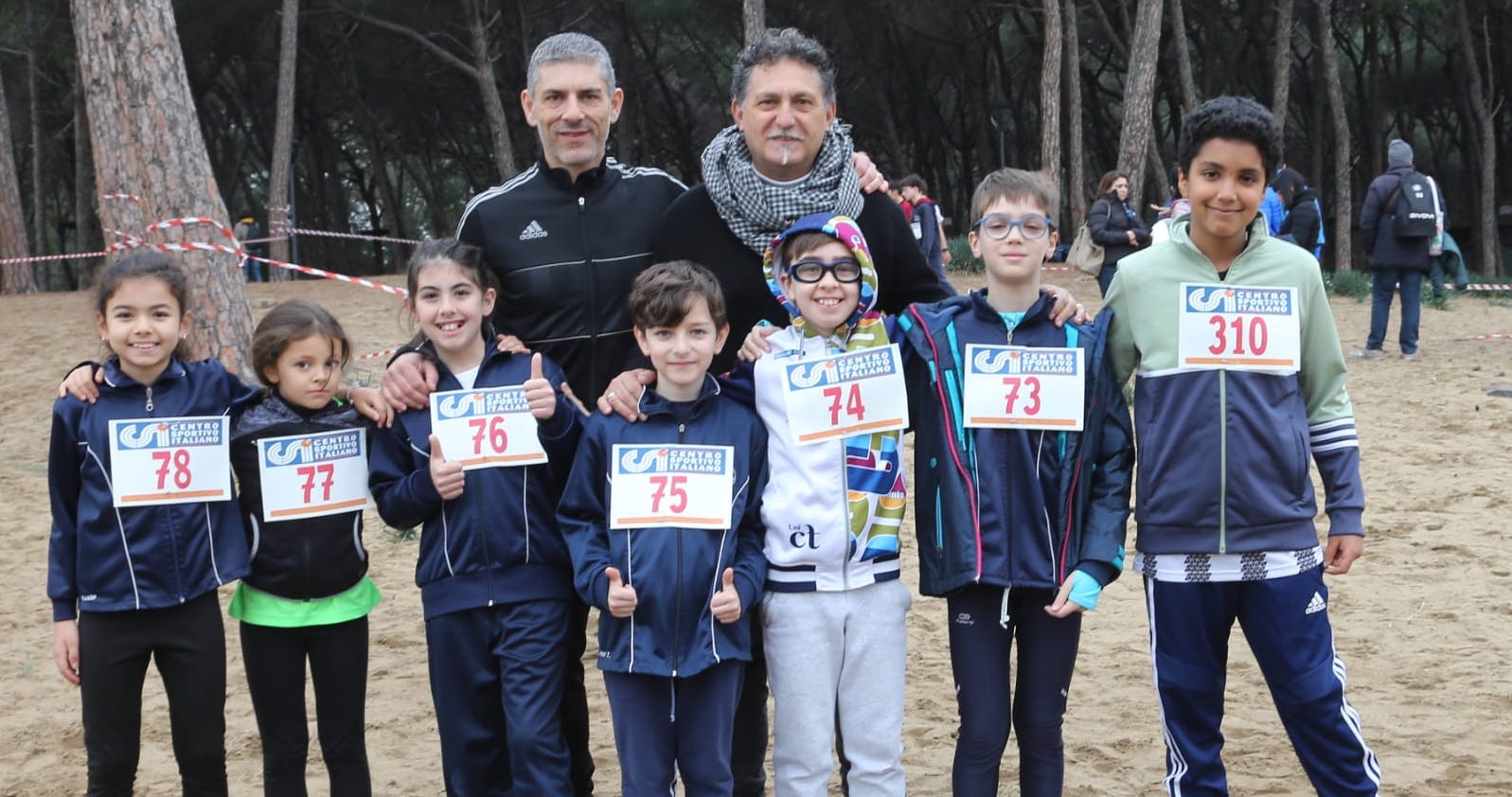 Corsa campestre al Boschetto della Plaia con 400 studenti