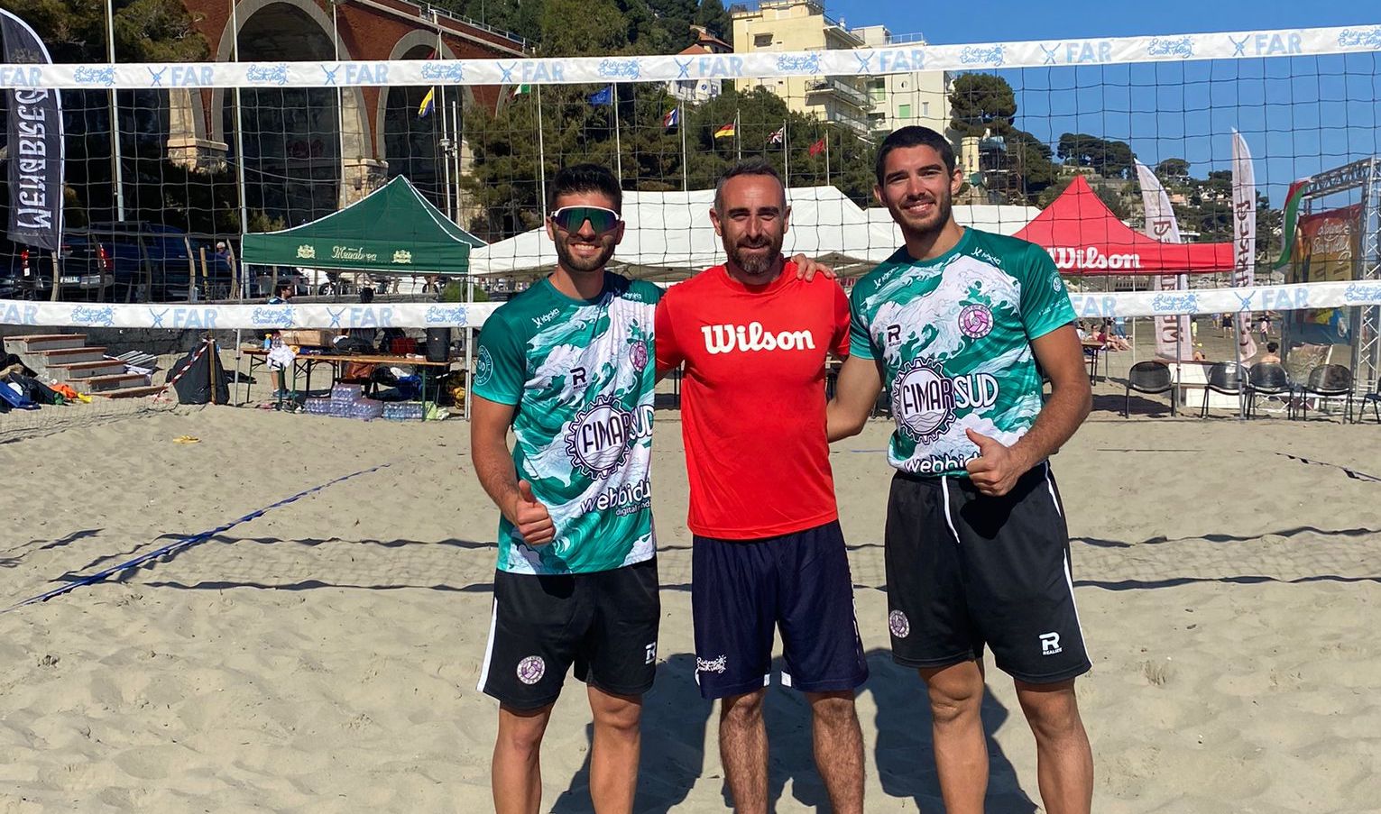 Arezzo e Ndrecaj Top Team Masterball Academy beach volley